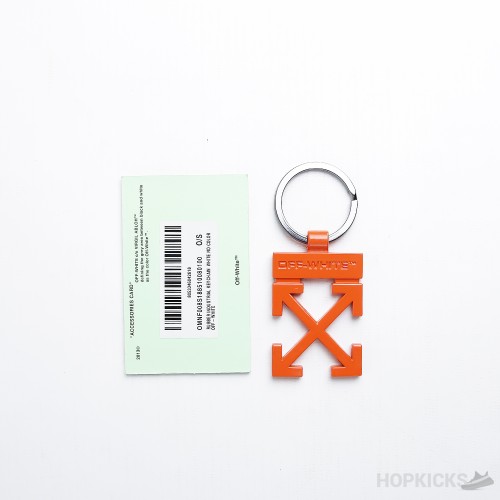 Off-White Logo Keychain