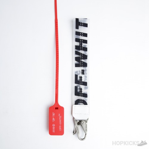 Off-White Belt Transparent Keychains