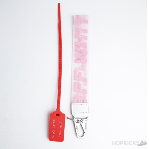 Off-White Belt Transparent Keychains