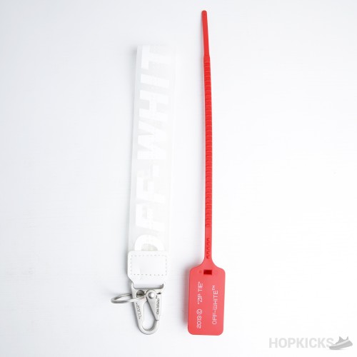 Off-White Belt Transparent Keychains