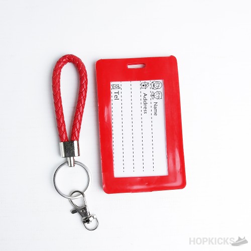 Supreme Card Holder With Hook Keychain