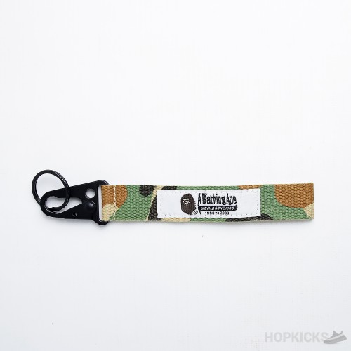 Multiple Lanyard Stripes Keychain