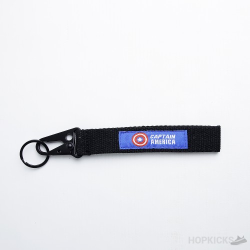 Multiple Lanyard Stripes Keychain