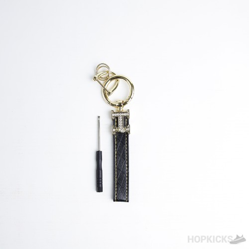 Luxury H Logo Keyring Keychain