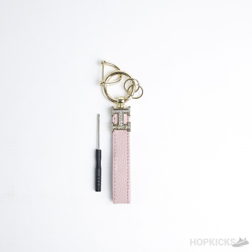 Luxury H Logo Keyring Keychain