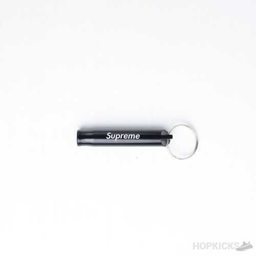 Supreme Whistle and Opener Keychain