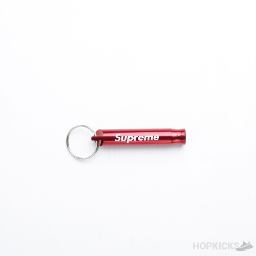 Supreme Whistle and Opener Keychain