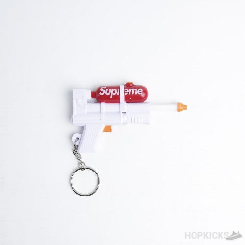 Supreme Super Soaker 50 Water Blaster Keychain White