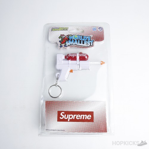 Supreme Super Soaker 50 Water Blaster Keychain White