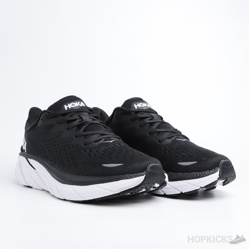 Hoka One One Clifton 8 Black White (Premium Plus Batch)