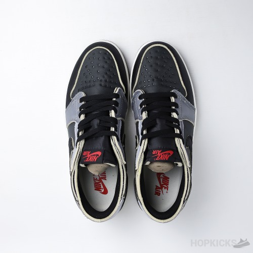 Air Jordan 1 Low OG EX Black Smoke Grey (Premium Plus Batch)