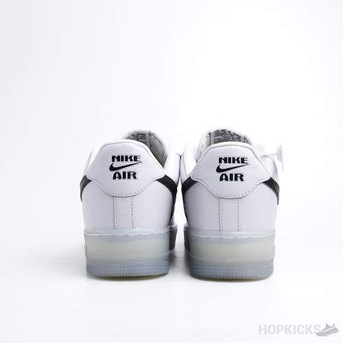 Nike Air Force 1 Low White Red Black (Icy Soles) (Dot Perfect)