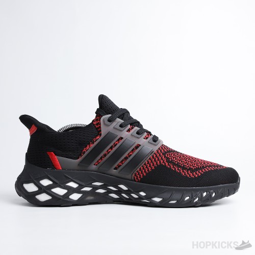 Ultra Boost Web DNA Core Black Vivid Red (Premium Plus Batch)