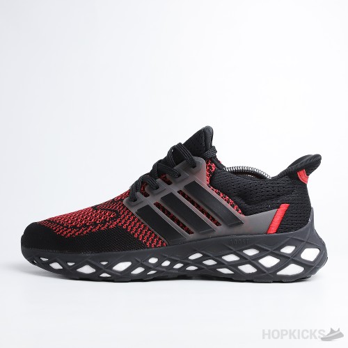 Ultra Boost Web DNA Core Black Vivid Red (Premium Plus Batch)