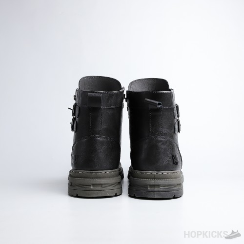 Cat Grey High Top Lace up Buckle Boots (Premium Plus Batch)