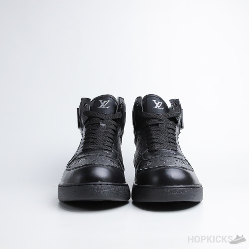 Lv Rivoli High Top Sneaker Boots (Dot Perfect)