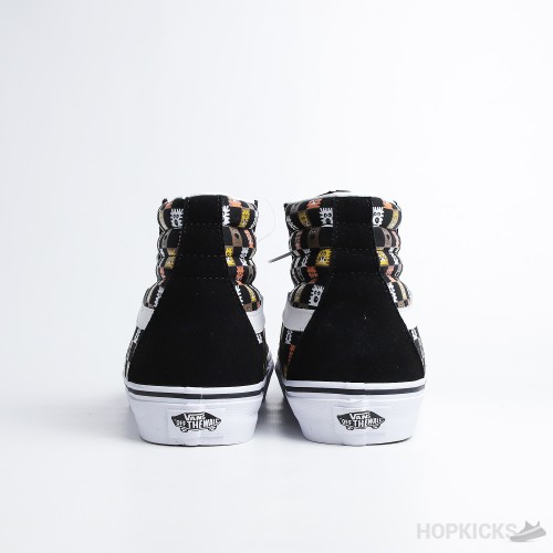 Vans Sk8-Hi Cartoon Black