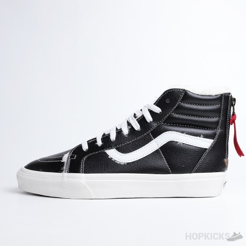 Vans Old Skool High Black Leather (Premium Plus Batch)