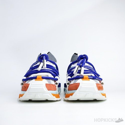 D&GG Mixed-Material Space Multicolour Sneakers (Dot Perfect)
