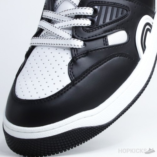 Gucci Basket High Top Black And White Demetra Sneakers (Dot Perfect)