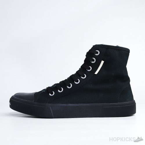 Bale*ciaga Paris High Top Destroyed Cotton And Black Rubber (Premium Plus Batch)