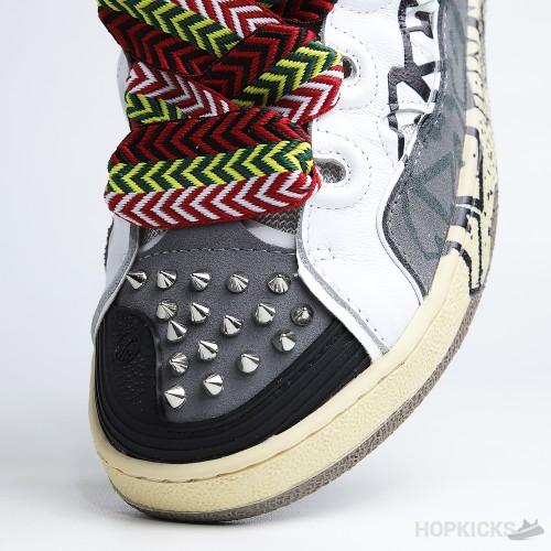 Lanvin Graffiti Print Cain Sneaker (Premium Plus Batch)