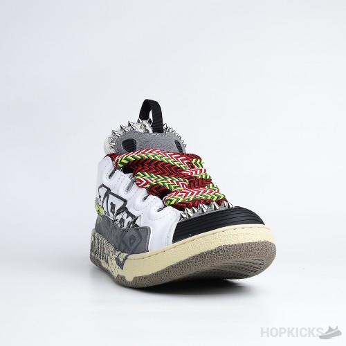 Lanvin Graffiti Print Cain Sneaker (Premium Plus Batch)