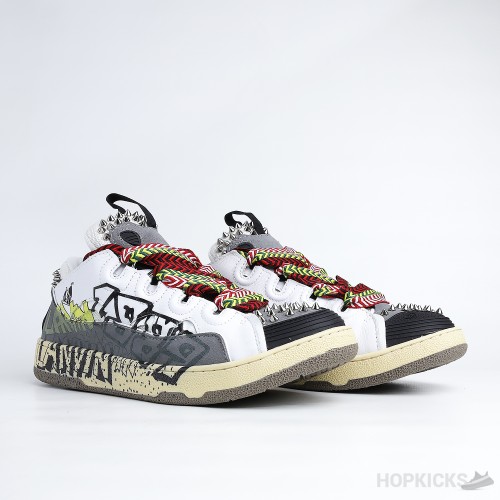 Lanvin Graffiti Print Cain Sneaker (Premium Plus Batch)