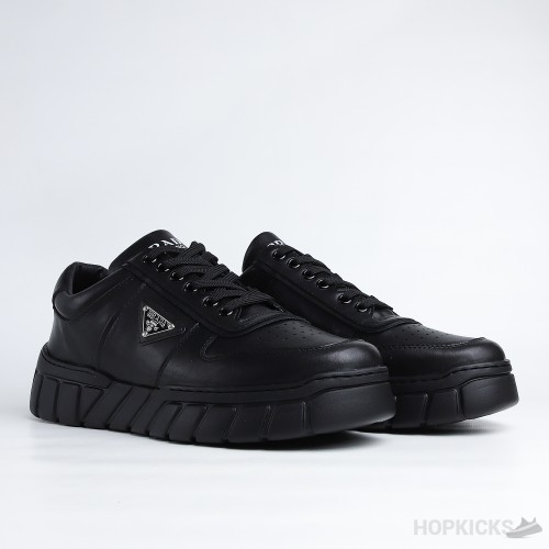 Prada Re-Nylon And Brushed Leather Sneakers (Dot Perfect)