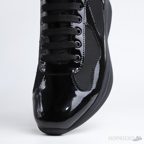 Prada America's Cup High Top Black Sneakers (Premium Plus Batch)