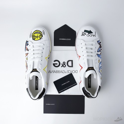 D&GG New Dglimited Portofino Sneakers (Dot Perfect)