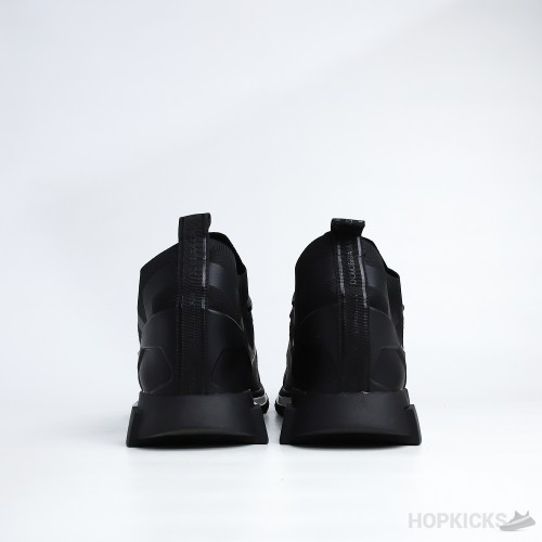 D&GG Sorrento Black Sneakers (Dot Perfect)