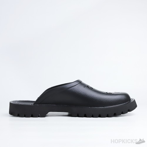 GG Rubber Black Slip On Sandal (Premium Plus Batch)