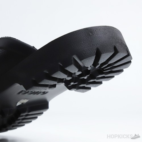 GG Rubber Black Slip On Sandal (Premium Plus Batch)