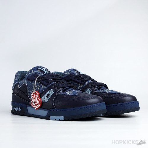 LV Trainer X NIgo Blue (Dot Perfect)