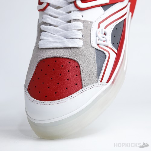 D&GG Red Custom 2.zero Sneakers (Dot Perfect)