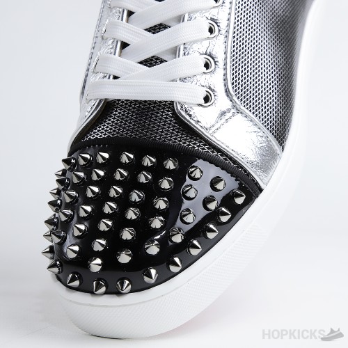 CL Lou Spikes Low Sneakers White Black