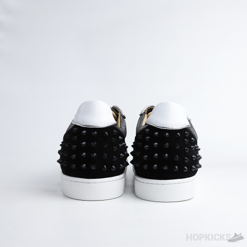 CL Lou Spikes Low Sneakers White Black