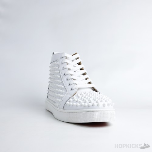 CL Louis Spikes High Sneaker White