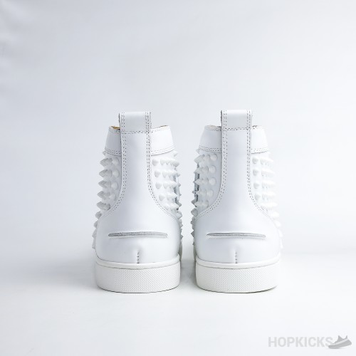 CL Louis Spikes High Sneaker White
