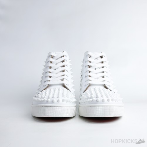 CL Louis Spikes High Sneaker White