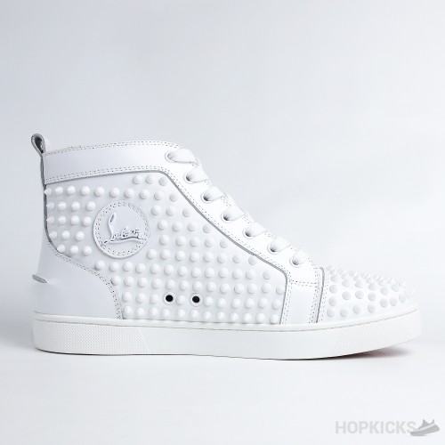 CL Louis Spikes High Sneaker White