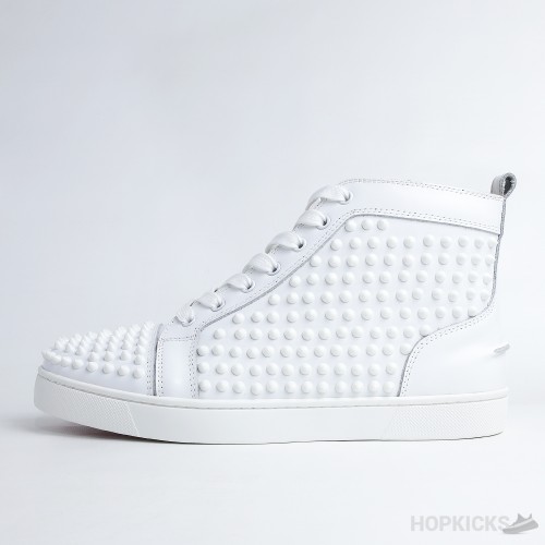 CL Louis Spikes High Sneaker White