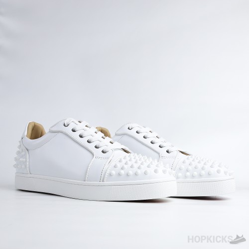 CL Vieira Spikes Flat White Sneaker