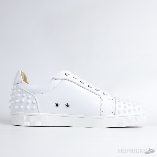 CL Vieira Spikes Flat White Sneaker