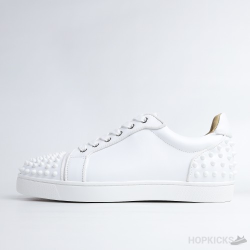 CL Vieira Spikes Flat White Sneaker