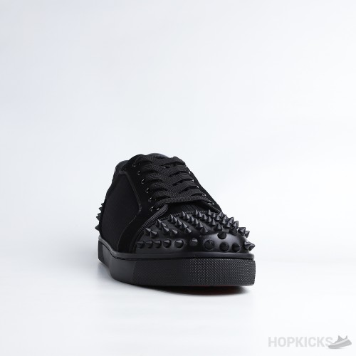 Cl Louis Junior Spikes Cotton Black Sneaker