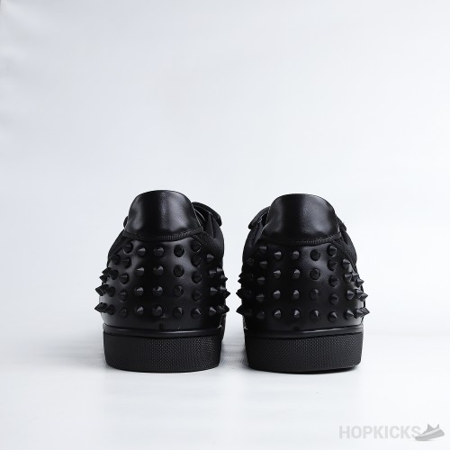 Cl Louis Junior Spikes Cotton Black Sneaker