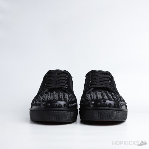 Cl Louis Junior Spikes Cotton Black Sneaker