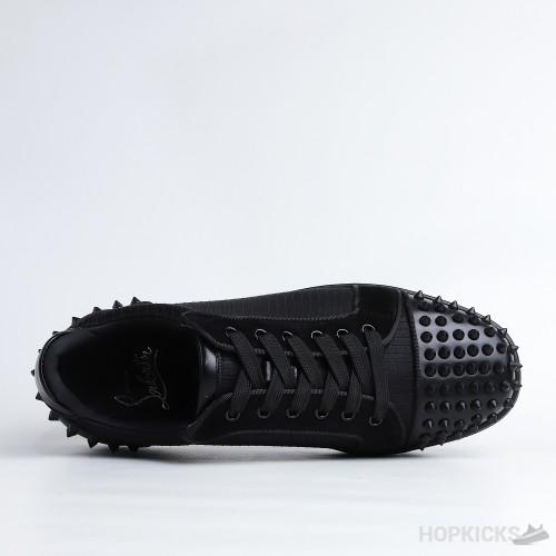 Cl Louis Junior Spikes Cotton Black Sneaker